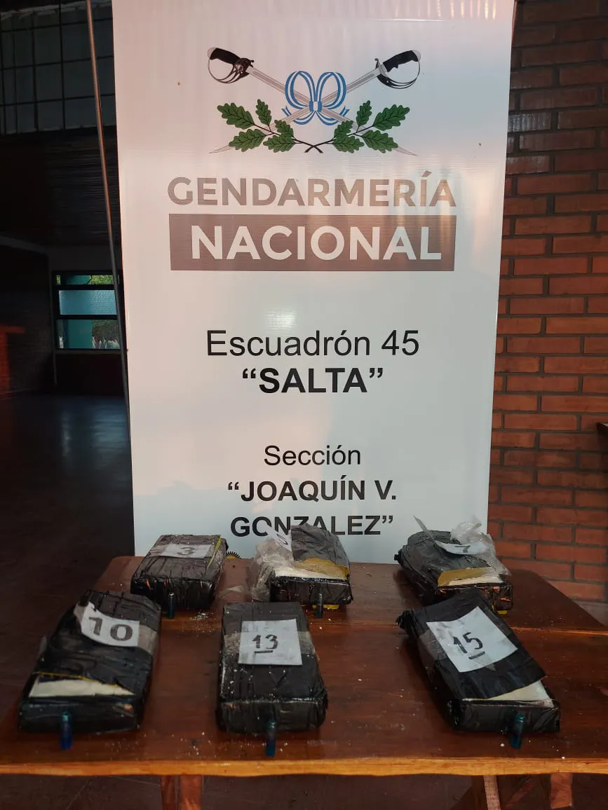 Quedó detenido por transportar más de 16 kilos de cocaína en el baúl de un auto (4)