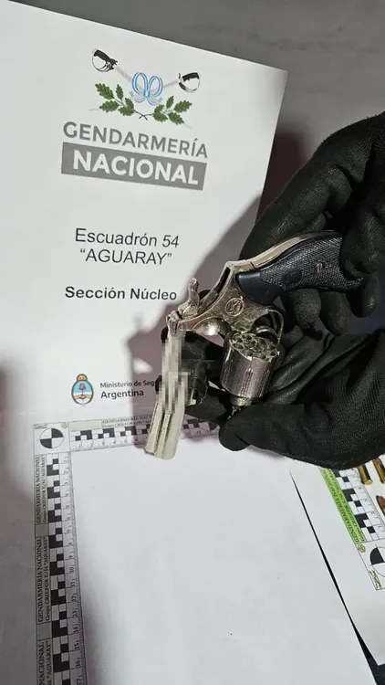 Trasladaban dos revólveres cargados sin la documentación correspondiente (3)
