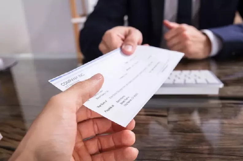 cheque