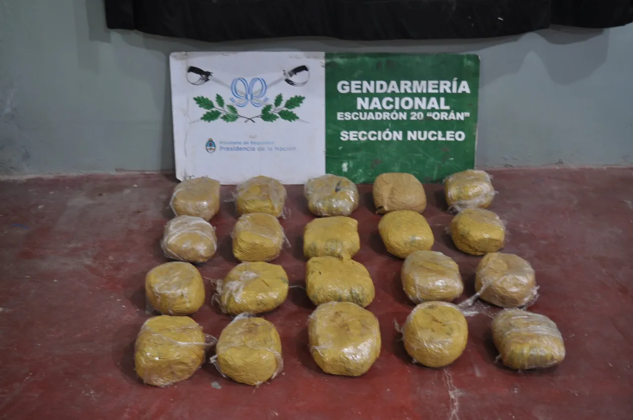 SALTA-PLAN GUEMES- 20 KILOS MARIHUANA-RIO DE SANGRE