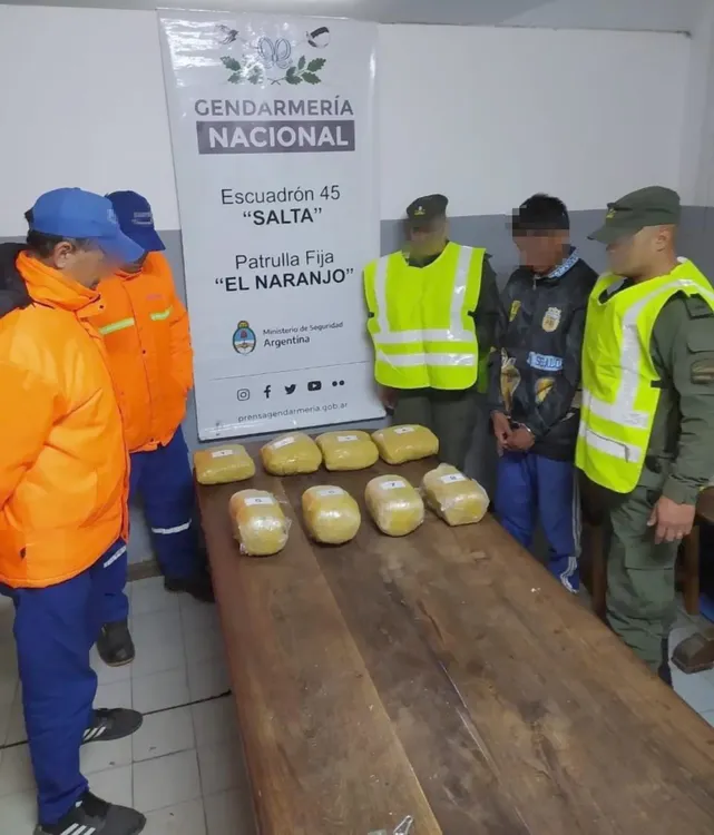 108 kilos de marihuana en dos procedimientos - Salta (4)