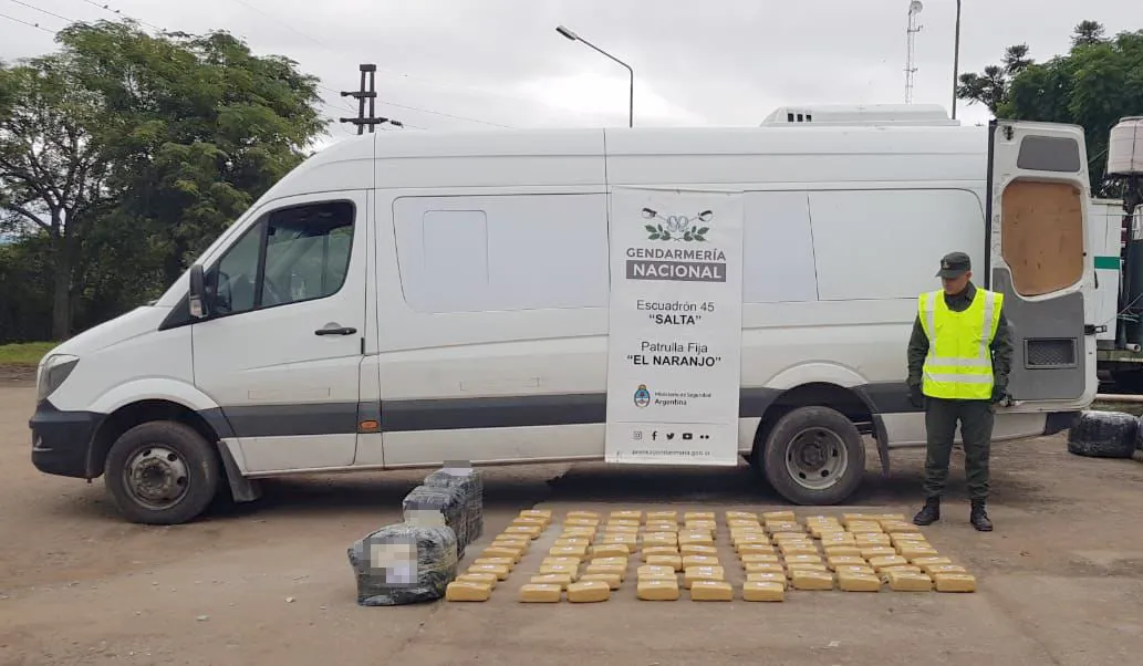 108 kilos de marihuana en dos procedimientos - Salta (2)