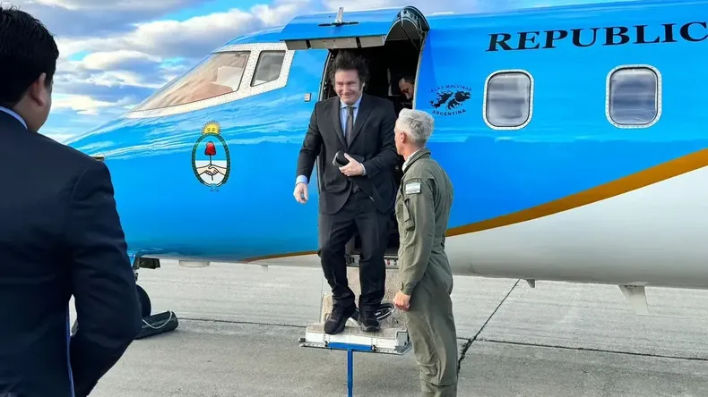 javier-milei-el-avion-presidencial