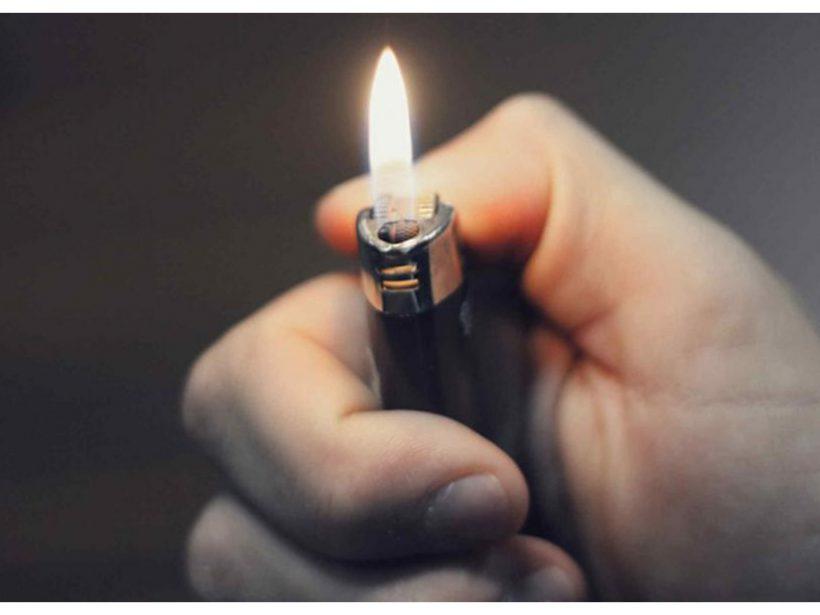 incendio hombre