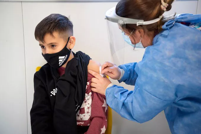 vacunaciión niños segunda dosis varicela