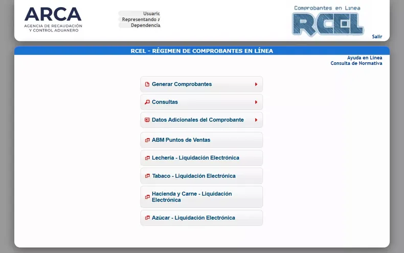 rcel-regimen-comprobantes-linea-factura-electronica-agencia-recaudacion-y-control-aduanero-arca