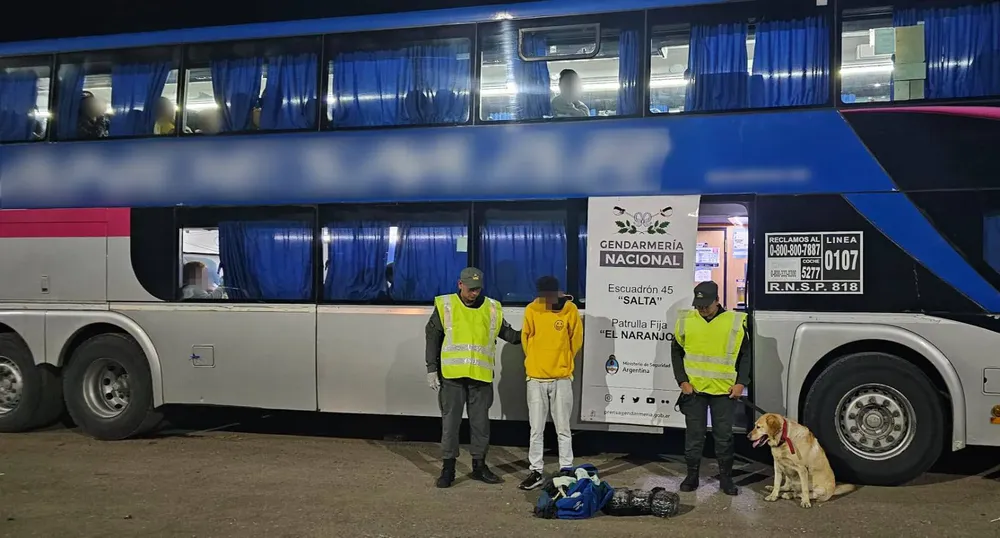 3,112 kg marihuana y 12 gramos cocaína Salta0