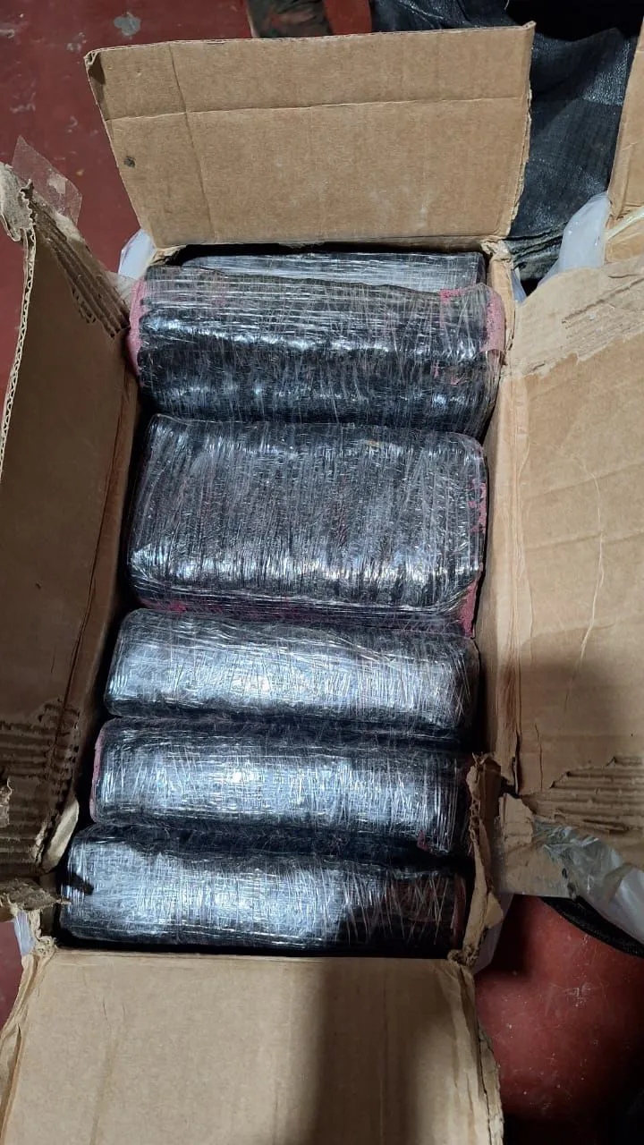 Intentaron evadir un control de Gendarmería ocultando 48 kilos de marihuana en cajas de cigarrillos (1)