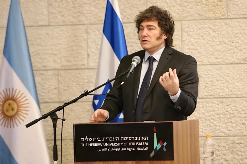 javier-milei-universidad-hebrea-jerusalen-israel-12-junio-2025