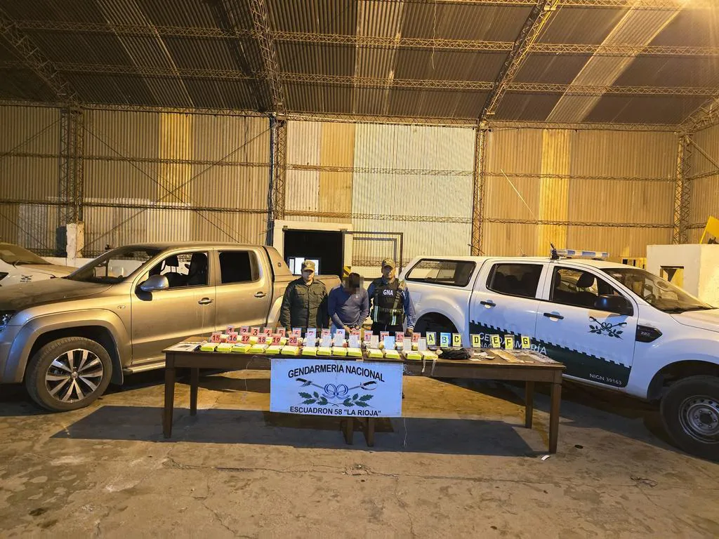La Rioja narcotráfico 29 kg cocaína (1)