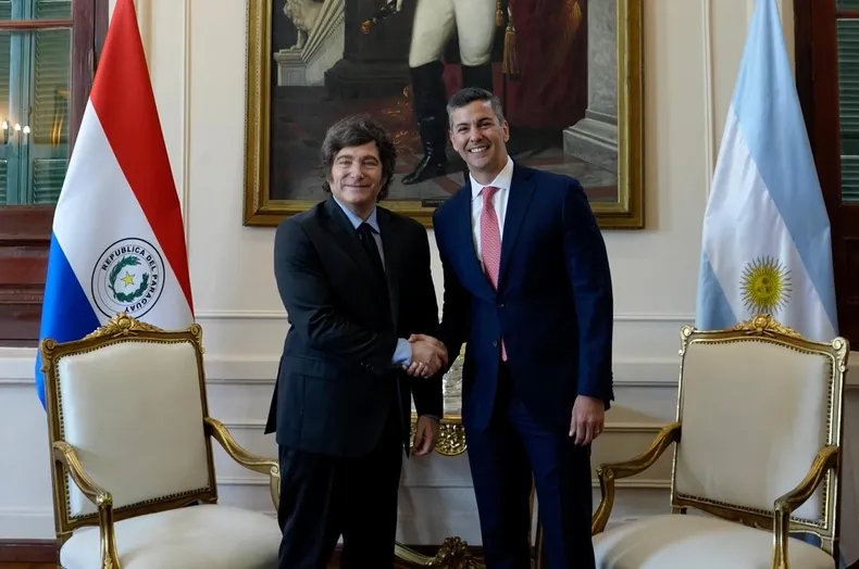 javier-milei-y-santiago-pena