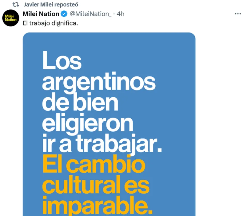 javier-milei-retuit-paro-general-cgt